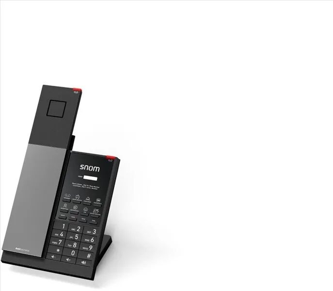 Snom HD351A Hotel Phone Ασύρματο Τηλέφωνο IP Μαύρο Snom HD351A Hotel Phone Ασύρματο Τηλέφωνο IP Μαύρο - Image 1