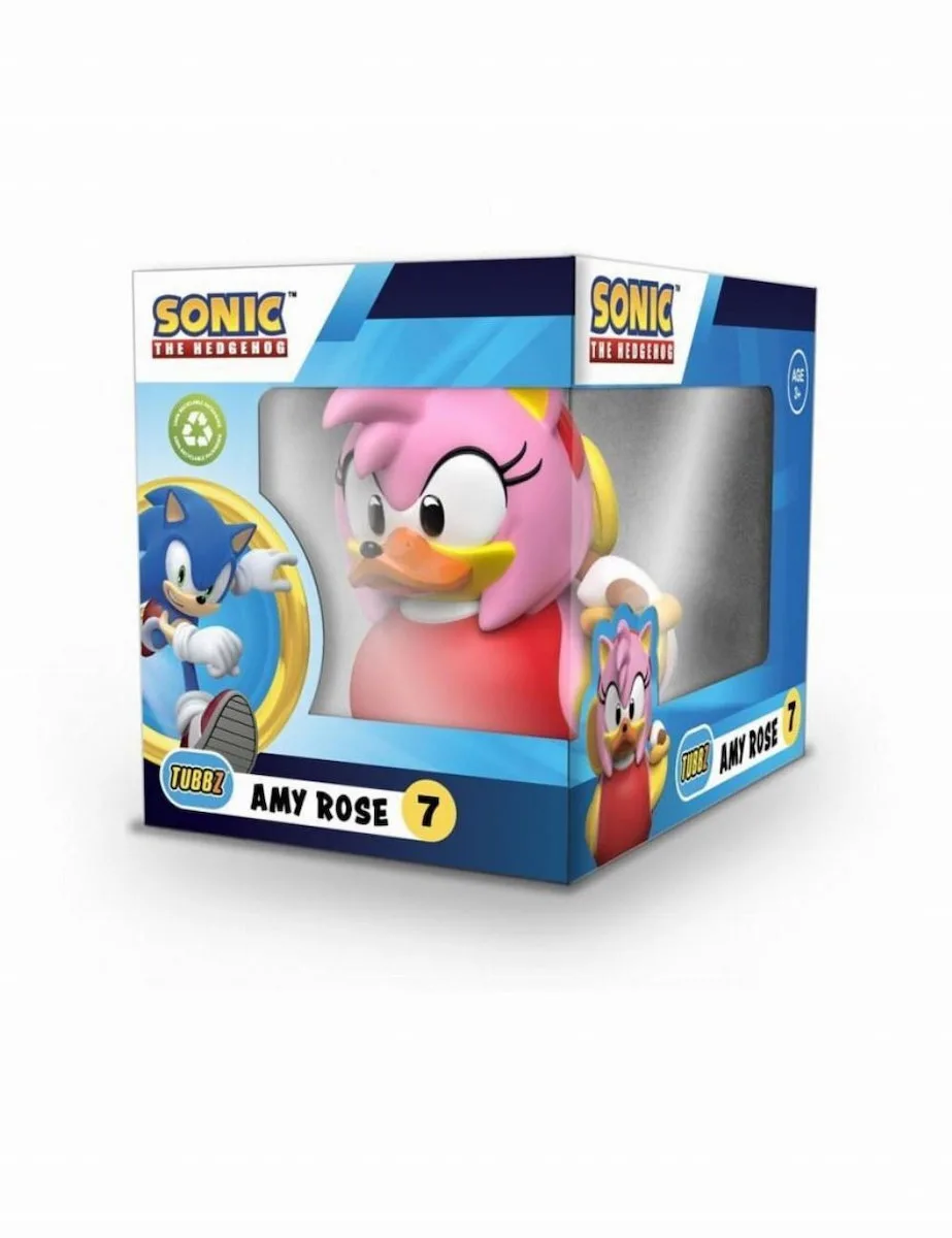 Sonic Hegdehog Boxed Tubbz Amy Rose #7 Φιγούρα Παπάκι Μπάνιου 10cm Sonic Hegdehog Boxed Tubbz Amy Rose #7 Φιγούρα Παπάκι Μπάνιου 10cm - Image 1
