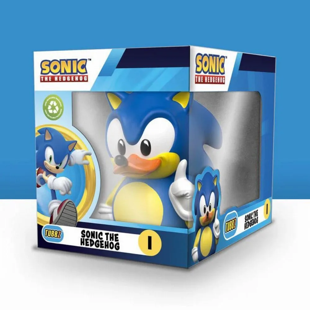 Sonic Hegdehog Boxed Tubbz Sonic Hedgehog #1 Φιγούρα Παπάκι Μπάνιου 10cm Sonic Hegdehog Boxed Tubbz Sonic Hedgehog #1 Φιγούρα Παπάκι Μπάνιου 10cm - Image 1