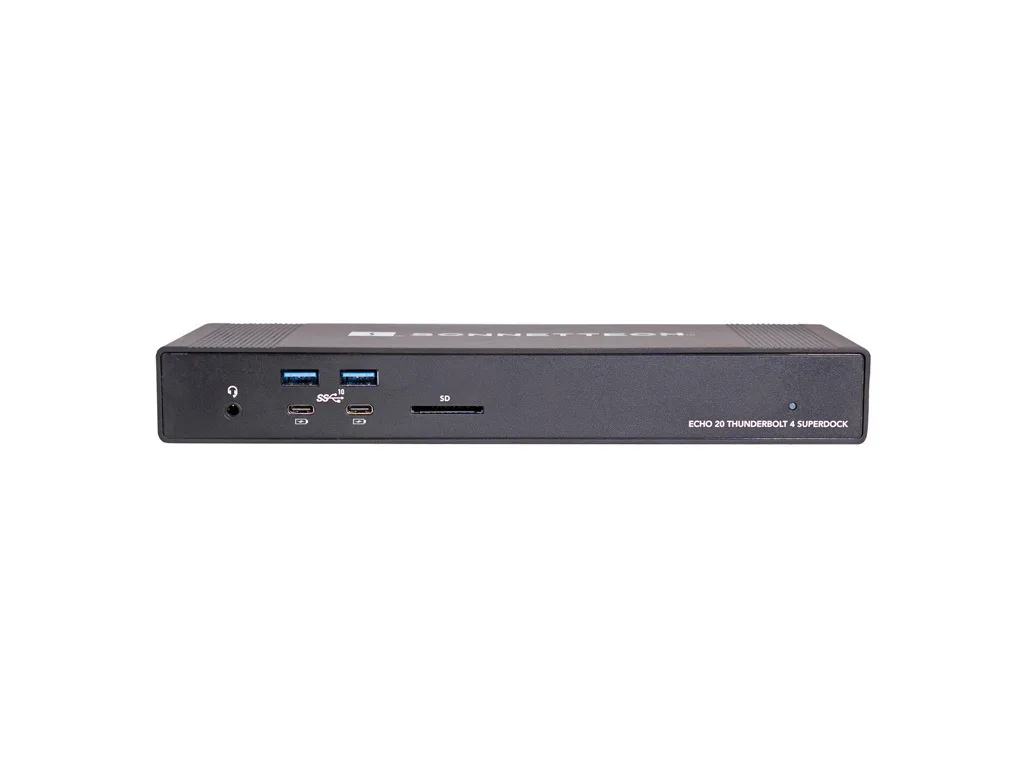 Sonnet Echo 20 Thunderbolt 3 / Thunderbolt 4 / USB-A / USB-C Docking Station με HDMI 4K PD Ethernet και σύνδεση 2 Οθονών Μαύρο Sonnet Echo 20 Thunderbolt 3 / Thunderbolt 4 / USB-A / USB-C Docking Station με HDMI 4K PD Ethernet και σύνδεση 2 Οθονών Μαύρο - Image 1