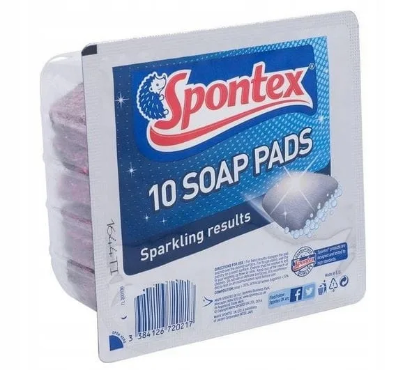 Spontex 000746 Σετ Σφουγγάρια 10τμχ Spontex 000746 Σετ Σφουγγάρια 10τμχ - Image 1