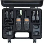 Stabo Freecomm 700 Case Set Walkie Talkie με Μονόχρωμη Οθόνη Σετ 2τμχ