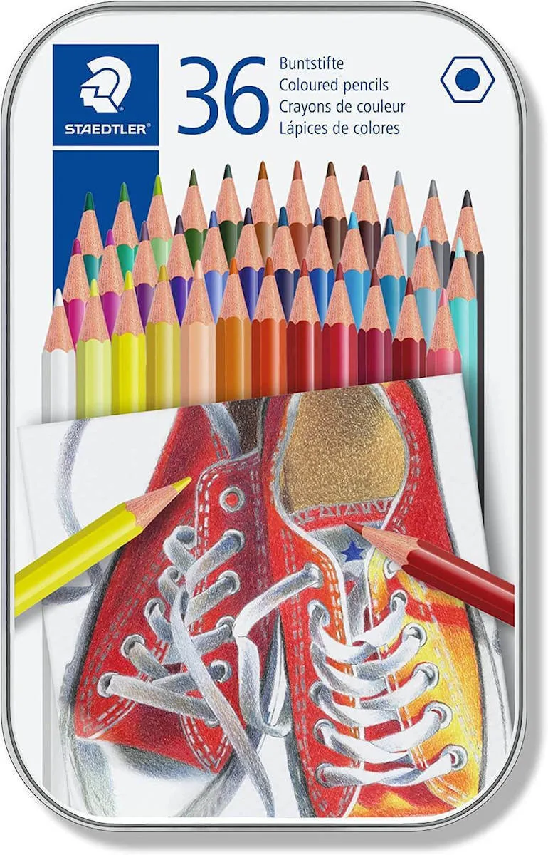 Staedtler 175 Colour Ξυλομπογιές Σετ 36 χρώματα STAE175M36 Staedtler 175 Colour Ξυλομπογιές Σετ 36 χρώματα STAE175M36 - Image 1