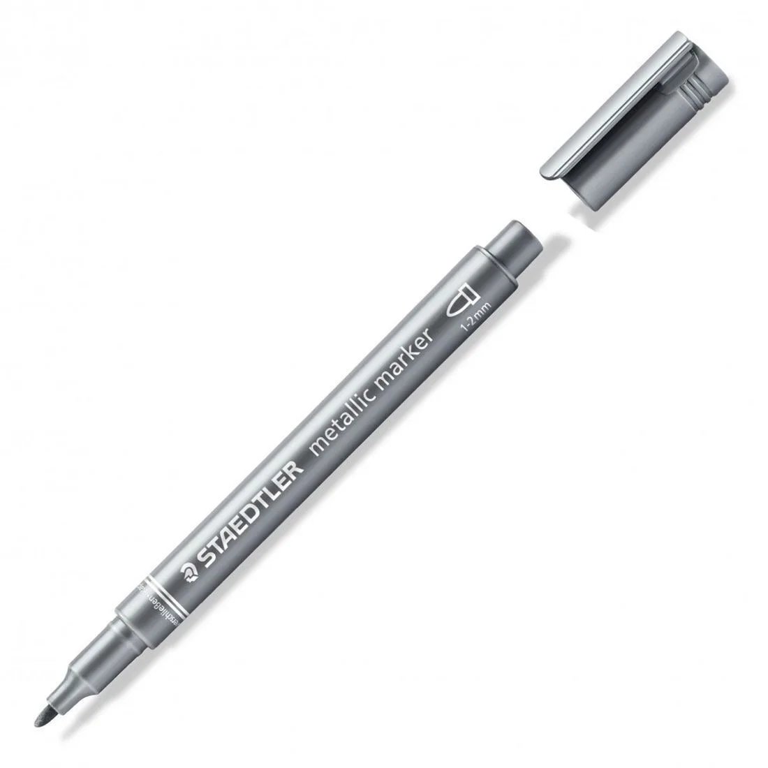 Staedtler Ακρυλικός Μαρκαδόρος Silver 2mm ST8323-81 Staedtler Ακρυλικός Μαρκαδόρος Silver 2mm ST8323-81 - Image 1