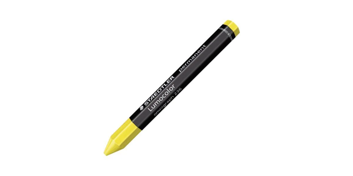 Staedtler Ανεξίτηλος Μαρκαδόρος Κίτρινο 12mm 236-1 Staedtler Ανεξίτηλος Μαρκαδόρος Κίτρινο 12mm 236-1 - Image 1