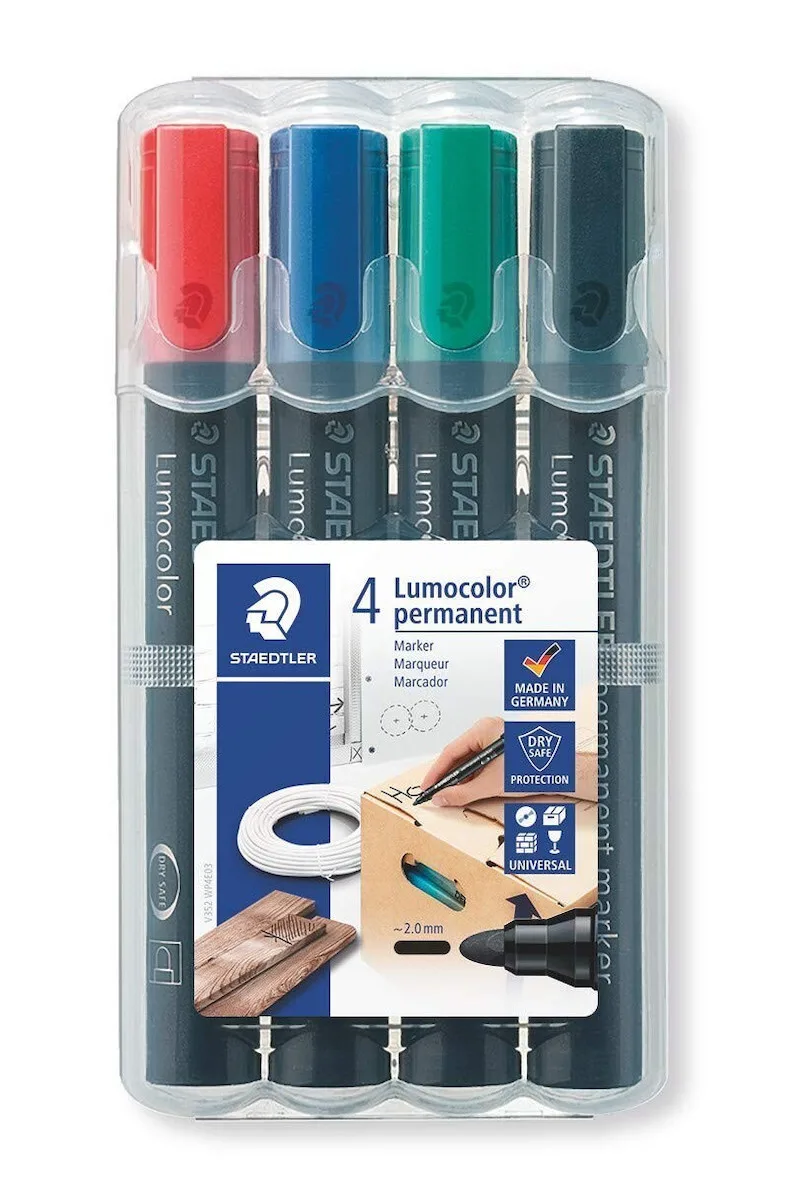 Staedtler Ανεξίτηλος Μαρκαδόρος Πολύχρωμος 352021 Staedtler Ανεξίτηλος Μαρκαδόρος Πολύχρωμος 352021 - Image 1