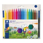 Staedtler Μαρκαδόροι Ζωγραφικής Λεπτοί Σετ 20 χρώματα