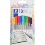 Staedtler Μαρκαδόροι Σχεδίου 0.3mm Σετ 10τμχ