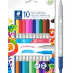 Staedtler Μαρκαδόροι Υπογράμμισης 1mm Σετ 10 χρώματα 3280 C10