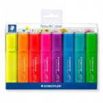 Staedtler Μαρκαδόροι Υπογράμμισης 5mm Σετ 8 χρώματα 364PWP8