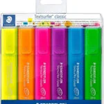 Staedtler Μαρκαδόροι Υπογράμμισης Σετ 6τμχ (Διάφορα Χρώματα) 364PWP6-02