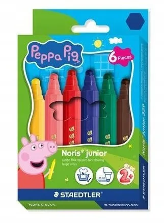 Staedtler Μαρκαδόροι Υπογράμμισης Peppa Σετ 6τμχ Staedtler Μαρκαδόροι Υπογράμμισης Peppa Σετ 6τμχ - Image 1