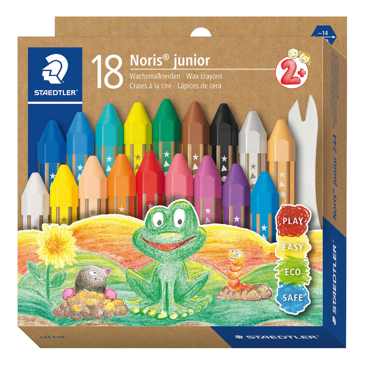 Staedtler Ξυλομπογιές Σετ 18 χρώματα Staedtler Ξυλομπογιές Σετ 18 χρώματα - Image 1