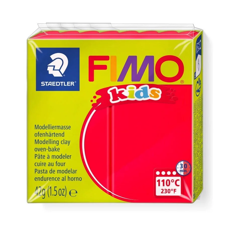 Staedtler Παιδικός Πολυμερικός Πηλός Κόκκινος 42gr Red 131803002 Staedtler Παιδικός Πολυμερικός Πηλός Κόκκινος 42gr Red 131803002 - Image 1