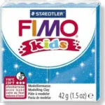 Staedtler Παιδικός Πολυμερικός Πηλός Μπλε 42gr Kids glitter blue 8030-312