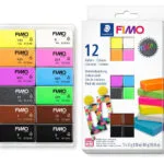 Staedtler Πολυμερικός Πηλός Μοντελοποίησης Neon Σετ 300gr ST-8013-C12-3-96581