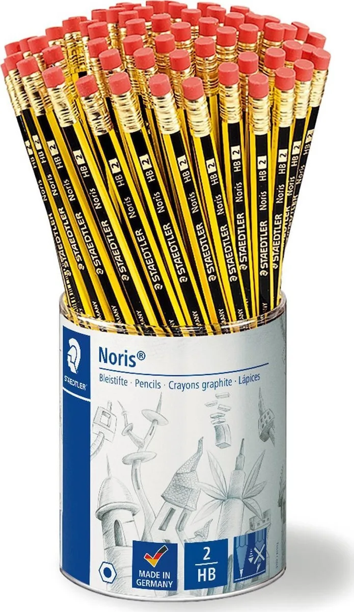 Staedtler Σετ 72 Μολύβια HB με Γόμα Μαύρα 4007817132104 Staedtler Σετ 72 Μολύβια HB με Γόμα Μαύρα 4007817132104 - Image 1