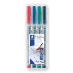 Staedtler Color Μαρκαδόροι M Lumocolor Σετ 4 χρώματα ST-S-315-WP4-09278