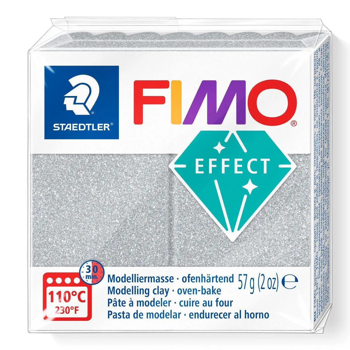 Staedtler Effect Πολυμερικός Πηλός Γκρι 57gr 8010-812 Staedtler Effect Πολυμερικός Πηλός Γκρι 57gr 8010-812 - Image 1