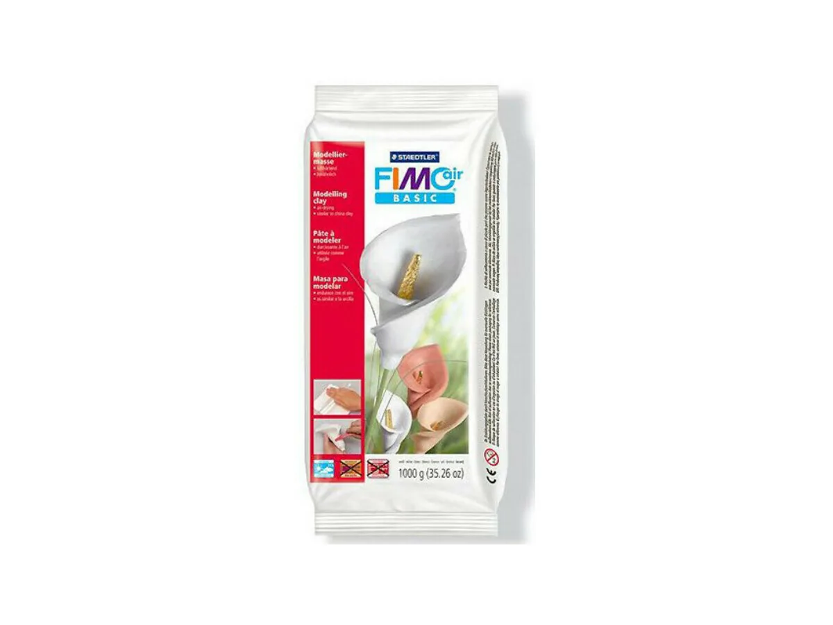 Staedtler Fimo Air Basic Πηλός Λευκός 1000gr 8101-0 Staedtler Fimo Air Basic Πηλός Λευκός 1000gr 8101-0 - Image 1