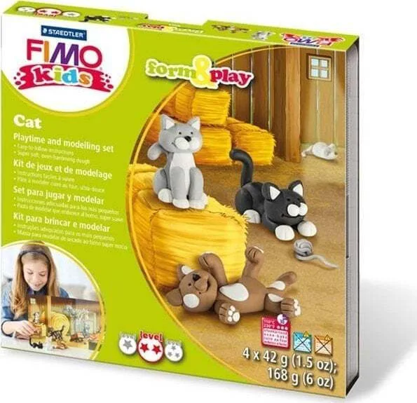 Staedtler Fimo Παιδικός Πολυμερικός Πηλός Σετ Staedtler Fimo Παιδικός Πολυμερικός Πηλός Σετ - Image 1