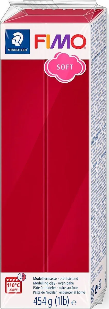 Staedtler Fimo Πολυμερικός Πηλός Μοντελοποίησης Κόκκινος 454gr 8021-26 Staedtler Fimo Πολυμερικός Πηλός Μοντελοποίησης Κόκκινος 454gr 8021-26 - Image 1