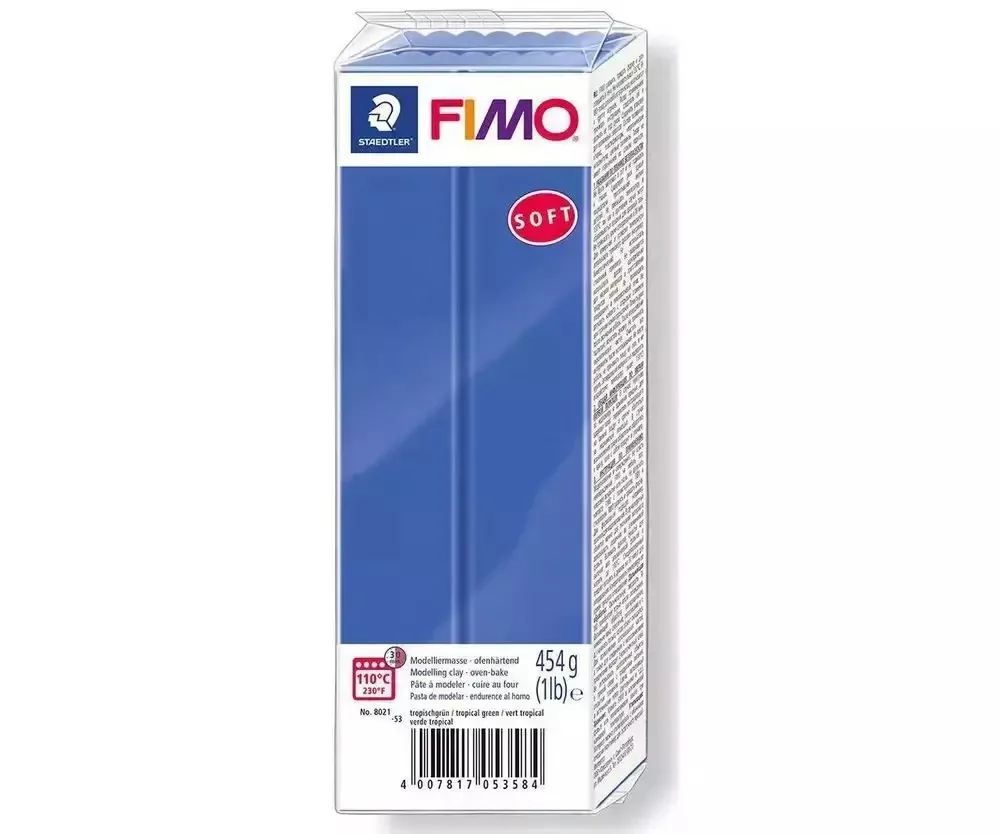 Staedtler Fimo Πολυμερικός Πηλός Μπλε 454gr 8021-33 Staedtler Fimo Πολυμερικός Πηλός Μπλε 454gr 8021-33 - Image 1
