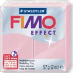 Staedtler Fimo Effect Πολυμερικός Πηλός Ροζ 57gr 8020-205