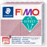 Staedtler Fimo Effect Ροζ Πολυμερικός Πηλός 57gr 8020-212