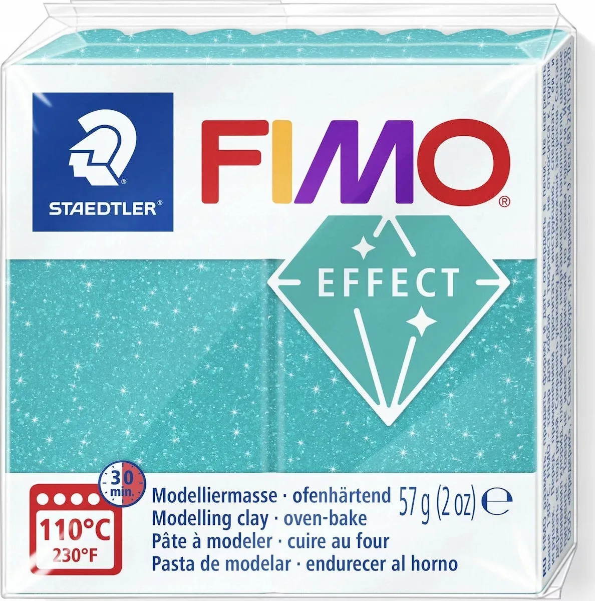 Staedtler Fimo Effect Galaxy Πολυμερικός Πηλός Γαλάζιος 57gr 8010-392 Staedtler Fimo Effect Galaxy Πολυμερικός Πηλός Γαλάζιος 57gr 8010-392 - Image 1