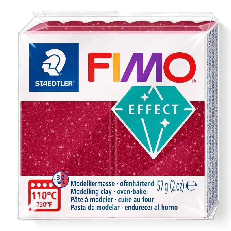 Staedtler Fimo Effect Galaxy Πολυμερικός Πηλός Κόκκινος 57gr 8010-202 Staedtler Fimo Effect Galaxy Πολυμερικός Πηλός Κόκκινος 57gr 8010-202 - Image 1