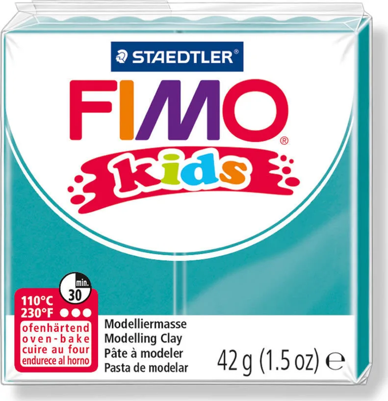 Staedtler Fimo Kids Παιδικός Πολυμερικός Πηλός Πράσινος 42gr 8030-39 Staedtler Fimo Kids Παιδικός Πολυμερικός Πηλός Πράσινος 42gr 8030-39 - Image 1
