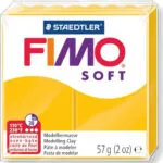Staedtler Fimo Soft Πολυμερικός Πηλός Κίτρινος 57gr 8020-16
