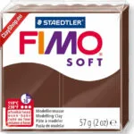 Staedtler Fimo Soft Πολυμερικός Πηλός Καφέ 57gr 8020-75