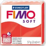 Staedtler Fimo Soft Πολυμερικός Πηλός Κόκκινος 57gr 8020-24