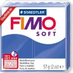 Staedtler Fimo Soft Πολυμερικός Πηλός Μπλε 57gr 8020-33