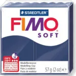 Staedtler Fimo Soft Πολυμερικός Πηλός Μπλε 57gr 8020-35