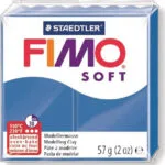 Staedtler Fimo Soft Πολυμερικός Πηλός Μπλε 57gr 8020-37