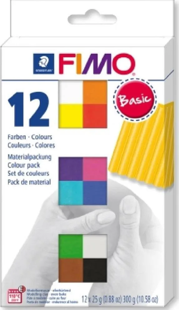 Staedtler Fimo Soft Colour Pack Πολυμερικός Πηλός Πολύχρωμος 300gr 8023-C12-1 Staedtler Fimo Soft Colour Pack Πολυμερικός Πηλός Πολύχρωμος 300gr 8023-C12-1 - Image 1