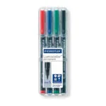 Staedtler Lumocolor 313 S Μαρκαδόροι Σχεδίου 0.4mm Σετ 4 χρώματα