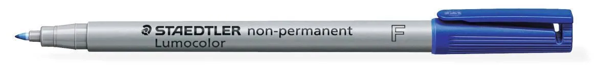 Staedtler Lumocolor 316 F Μαρκαδόρος Σχεδίου Μπλε 0.6mm 316-3 Staedtler Lumocolor 316 F Μαρκαδόρος Σχεδίου Μπλε 0.6mm 316-3 - Image 1