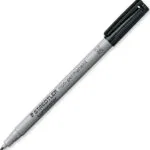 Staedtler Lumocolor Ακρυλικοί Μαρκαδόροι Black Σετ 10τμχ 315-9