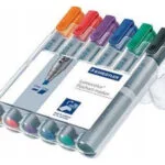 Staedtler Lumocolor Μαρκαδόροι Σετ 6 χρώματα 4007817356180