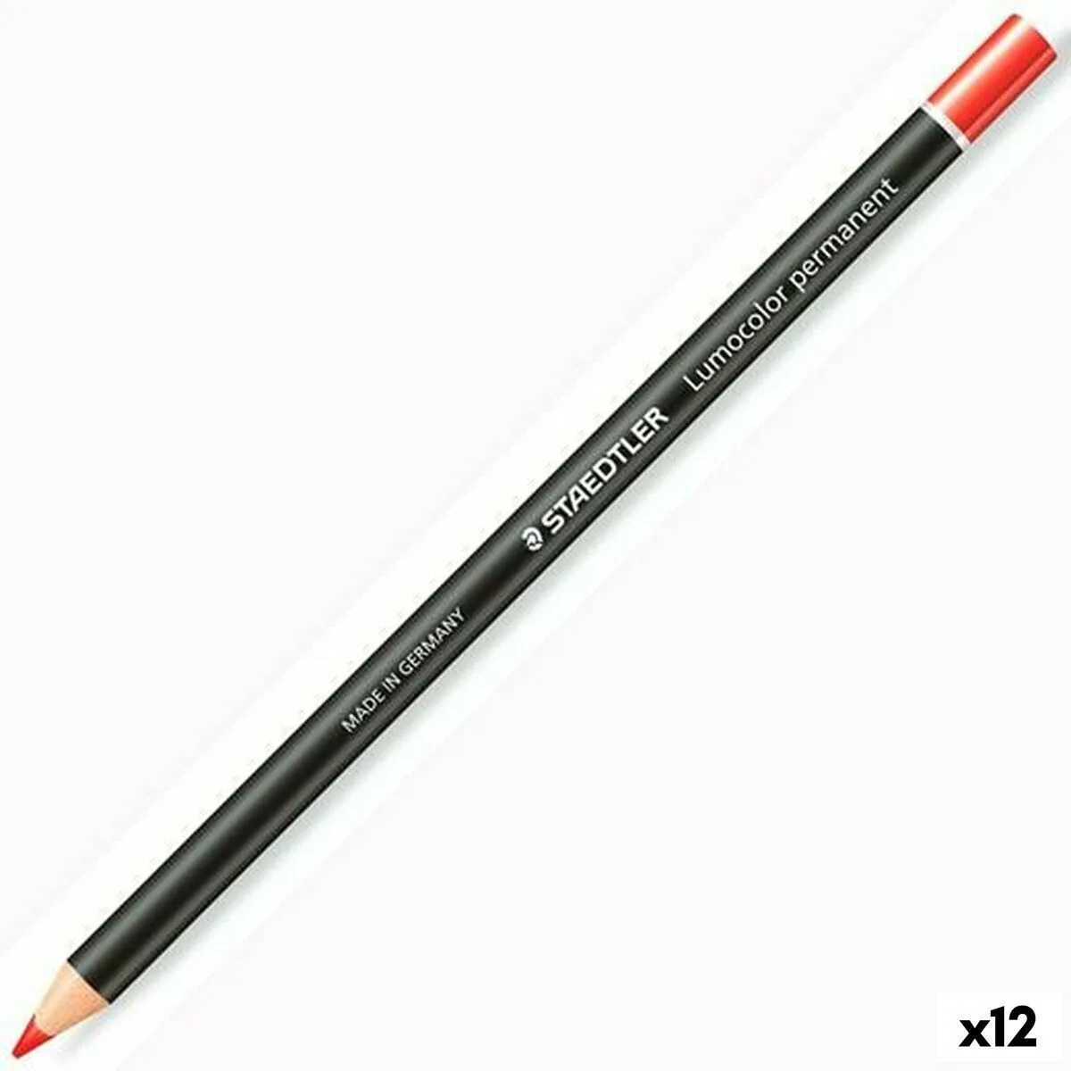 Staedtler LUMOCOLOR Μαρκαδόροι Υπογράμμισης Κόκκινοι Σετ 12τμχ 4007817105290 Staedtler LUMOCOLOR Μαρκαδόροι Υπογράμμισης Κόκκινοι Σετ 12τμχ 4007817105290 - Image 1