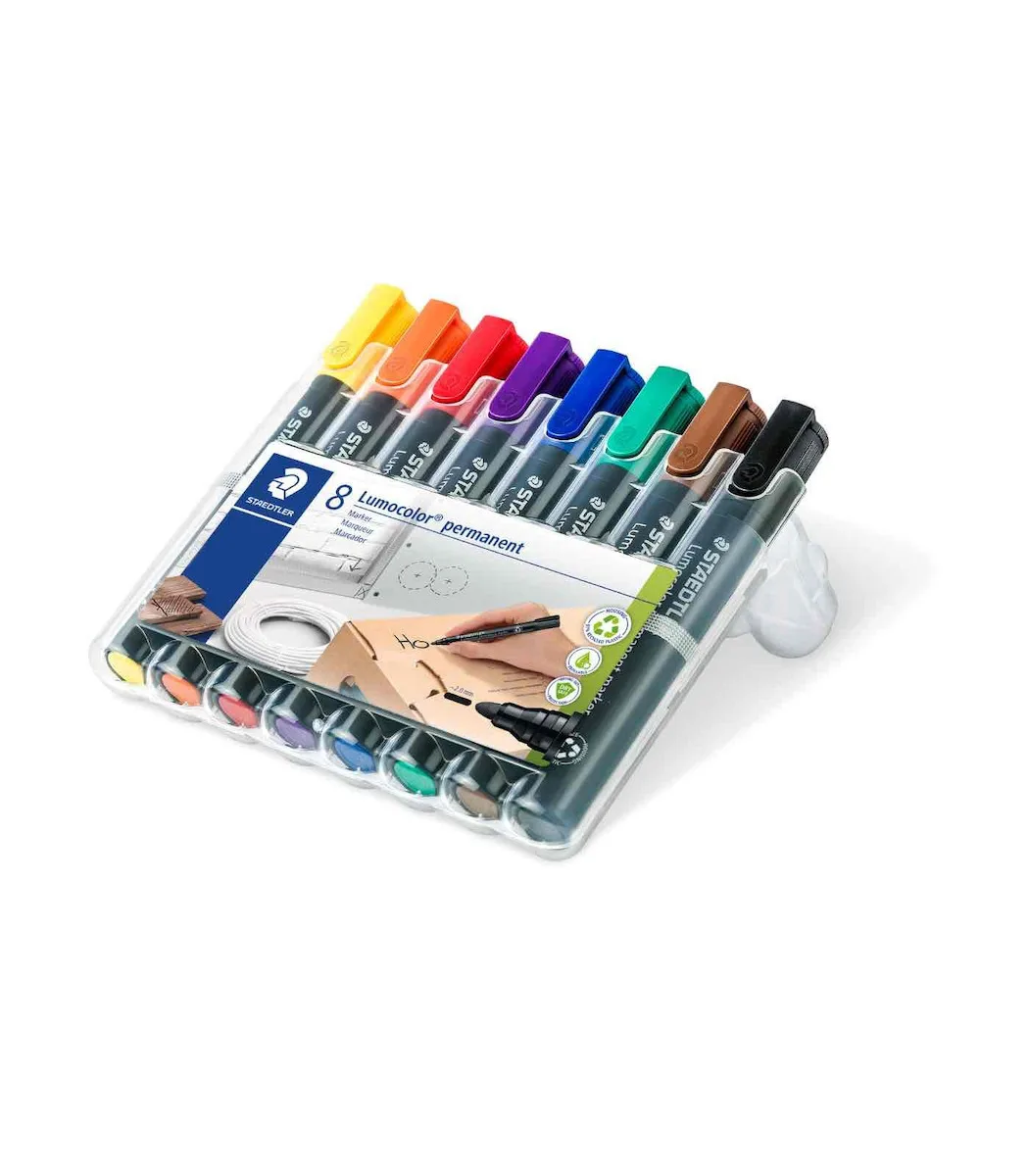 Staedtler Lumocolor Μαρκαδόροι Υπογράμμισης Σετ 8τμχ Staedtler Lumocolor Μαρκαδόροι Υπογράμμισης Σετ 8τμχ - Image 1
