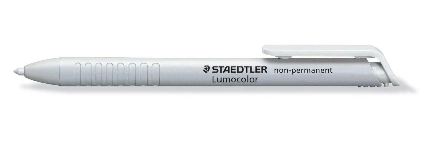 Staedtler Lumocolor Μαρκαδόρος μη Μόνιμος Λευκός 768N-0 Staedtler Lumocolor Μαρκαδόρος μη Μόνιμος Λευκός 768N-0 - Image 1