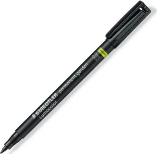 Staedtler Lumocolor Μαρκαδόρος Σχεδίου Black Staedtler Lumocolor Μαρκαδόρος Σχεδίου Black - Image 1