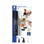Staedtler Lumocolor Marker Set 3 Pcs Bk Retail