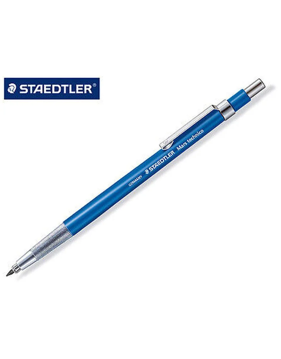 Staedtler Mars Technico Μηχανικό Μολύβι Σχεδίου Πλαστικό 2.0mm με Ξύστρα 1τμχ Μπλε STAW780C Staedtler Mars Technico Μηχανικό Μολύβι Σχεδίου Πλαστικό 2.0mm με Ξύστρα 1τμχ Μπλε STAW780C - Image 1