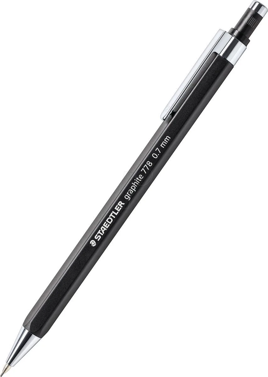 Staedtler Mechanical Pencil Graphite 0.7 Black Staedtler Mechanical Pencil Graphite 0.7 Black - Image 1